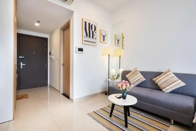 Appartamento con una camera da letto — Rivergate Heart Saigon City Free Pool